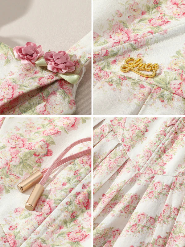 Sophia's Rosy Charm Dress