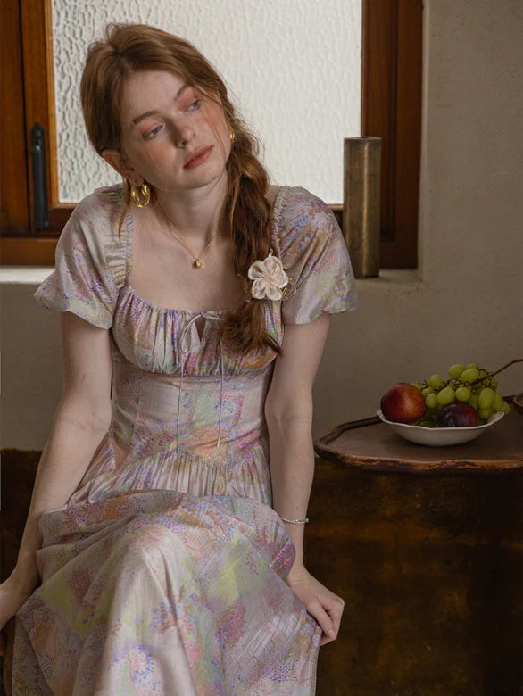 Whispering Meadows Floral Dress