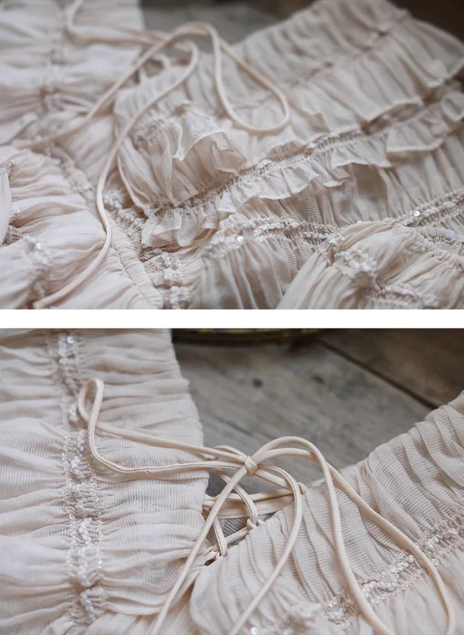 Victorian Grace Light Pink Dress