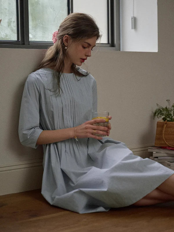 Spring Delight Monochrome Dress