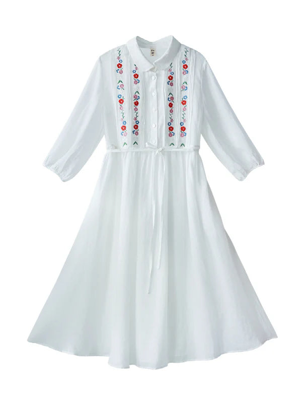 Blooming Garden Embroidered Dress