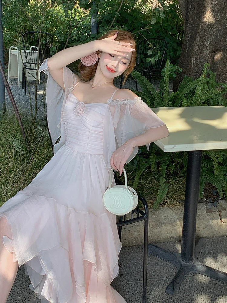 Flora's Fairy Feather Dress