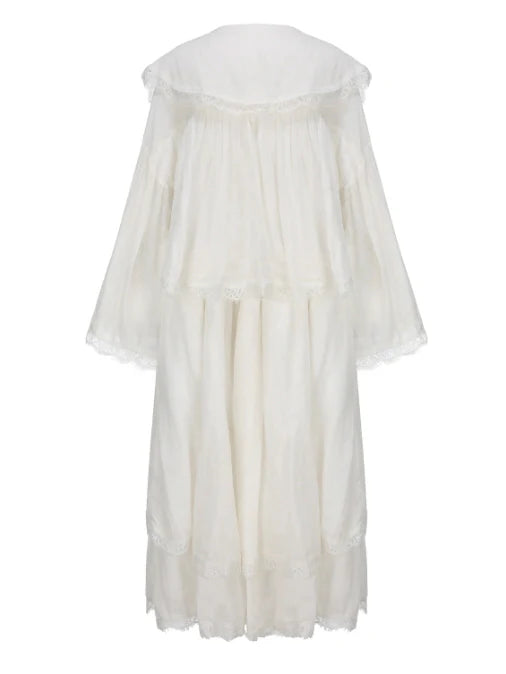 Linen Cloudlight Cottage Dress