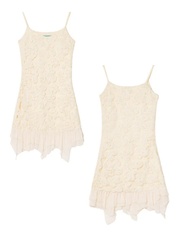 Rosette Garden Petal Mini Dress