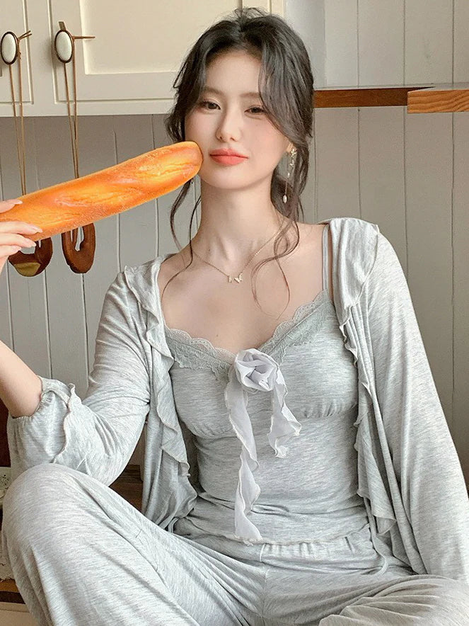 Whimsical Blossom Loungewear Set