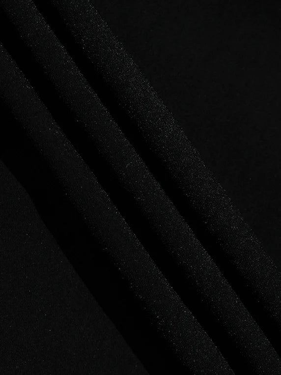 Midnight Ruffle Romance Dress