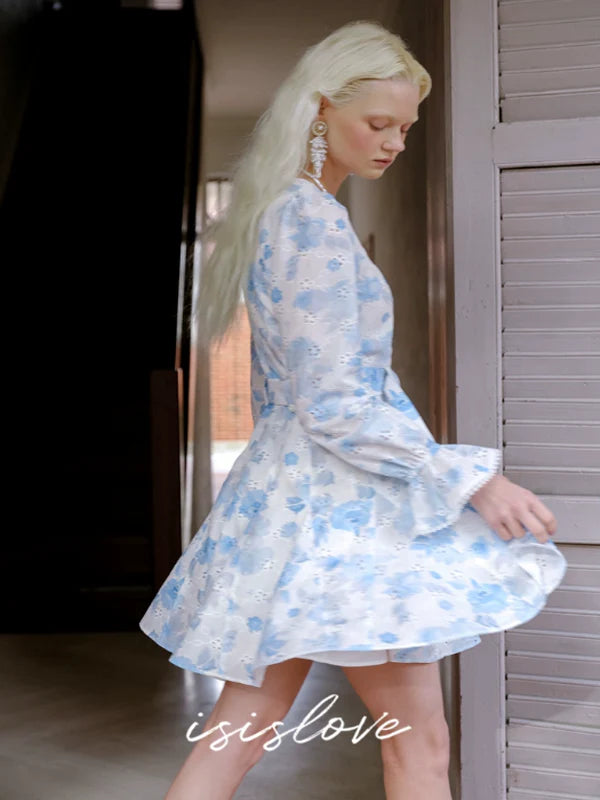 Blue Wildflower Serenity Dress