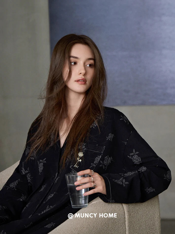 Black Rose Vintage Nightgown