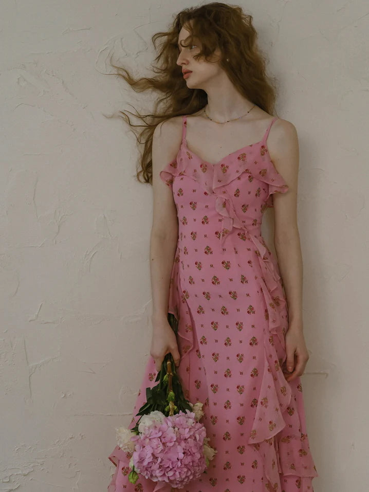 Lily's Romantic Blossom Dress