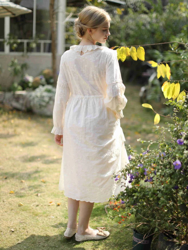 Whimsical Cotton Garden Dress