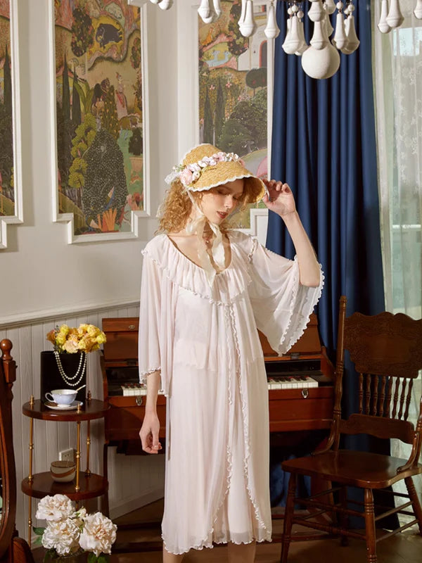 Light Pink Princess Frill Loungewear