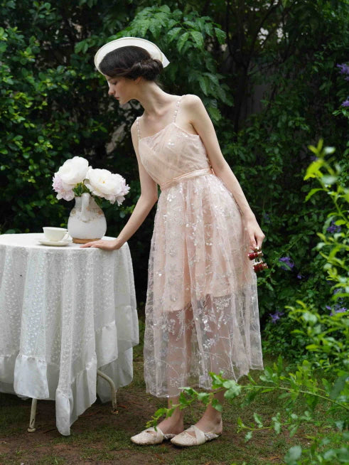 Blush Garden Glimmer Dress