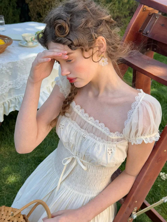 Blossom Meadow Cotton Dress