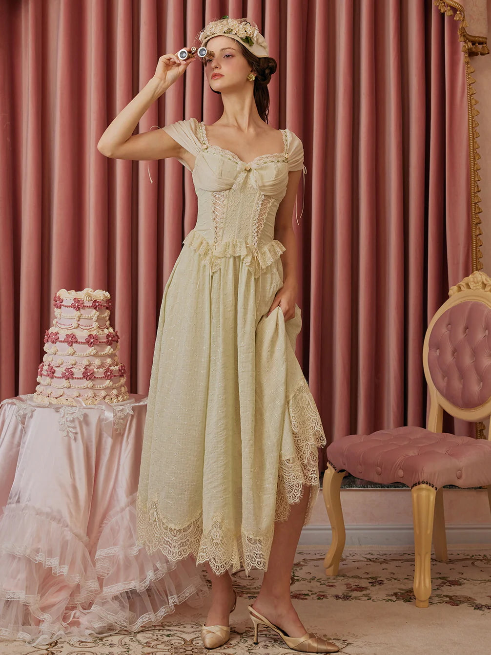 Emma's Graceful Garden Dress