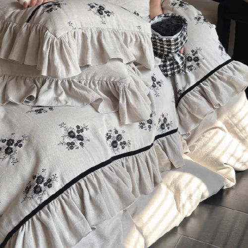 Vintage Blossom Nightfall Bedding Set