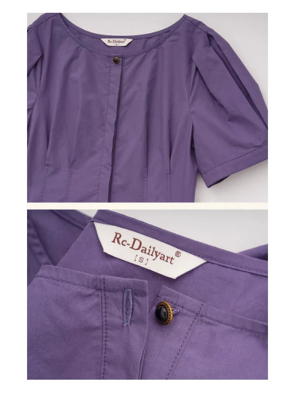 Timeless Graceful Cotton Dress