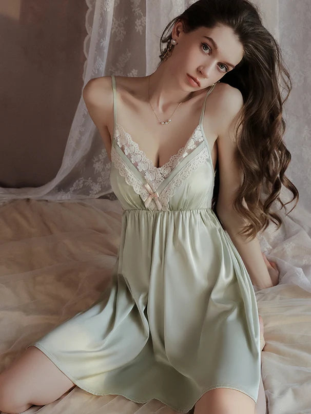 Sophia's Royal Lace Nightdress