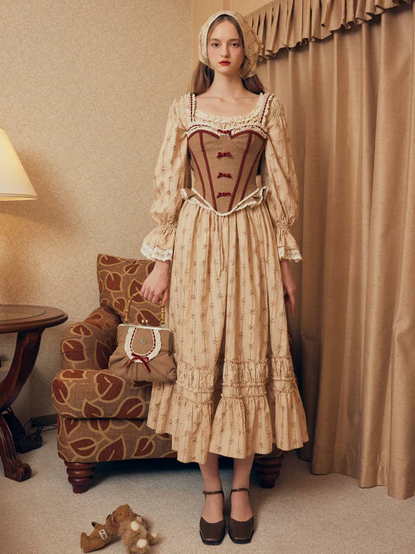 Cottage Charm Floral Dress