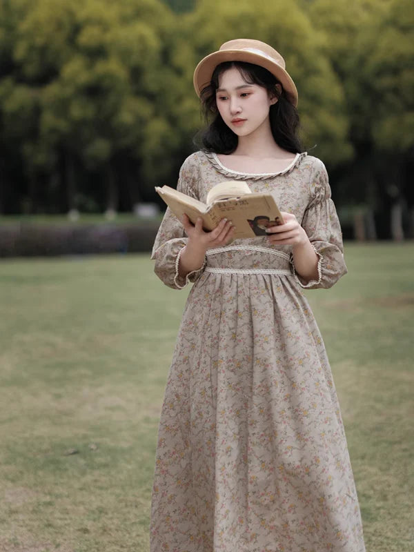 Dreamy Garden Floral Lace Dress