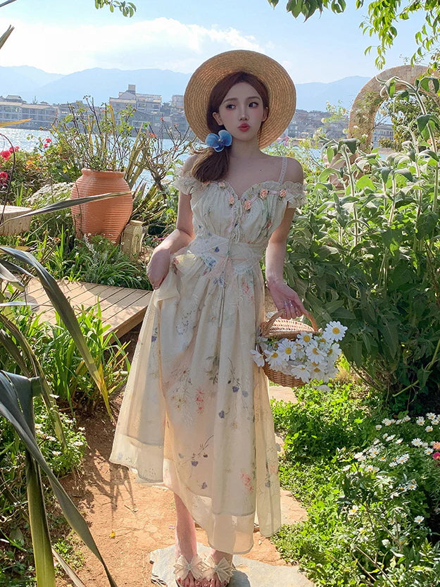 Sophia's Blooming Fairy Tale Dress