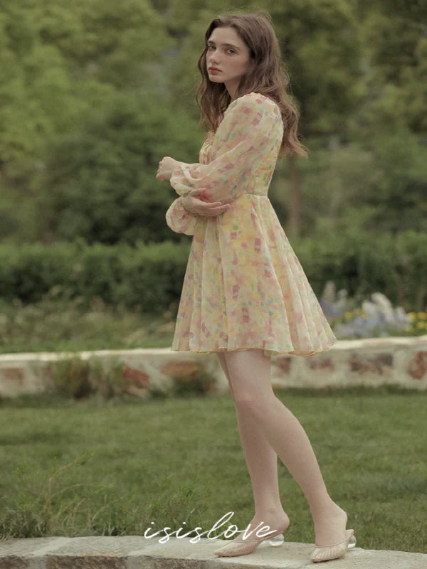 Sun-kissed Butterfly Waltz Dress