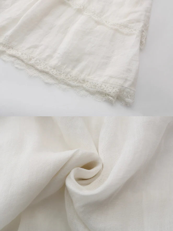 Linen Cloudlight Cottage Dress