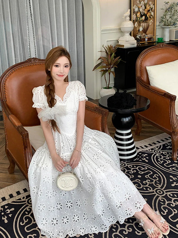 Lily's Pink Garden Dress