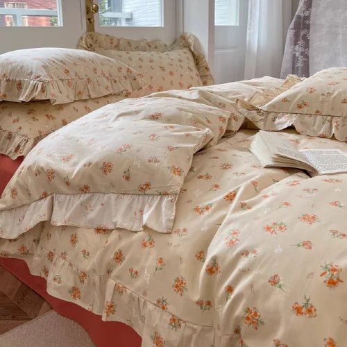 Countryside Charm Floral Bedding Set