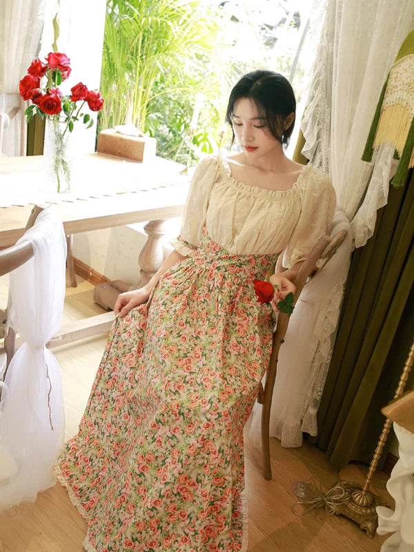 Enchanted Rose Garden Dress