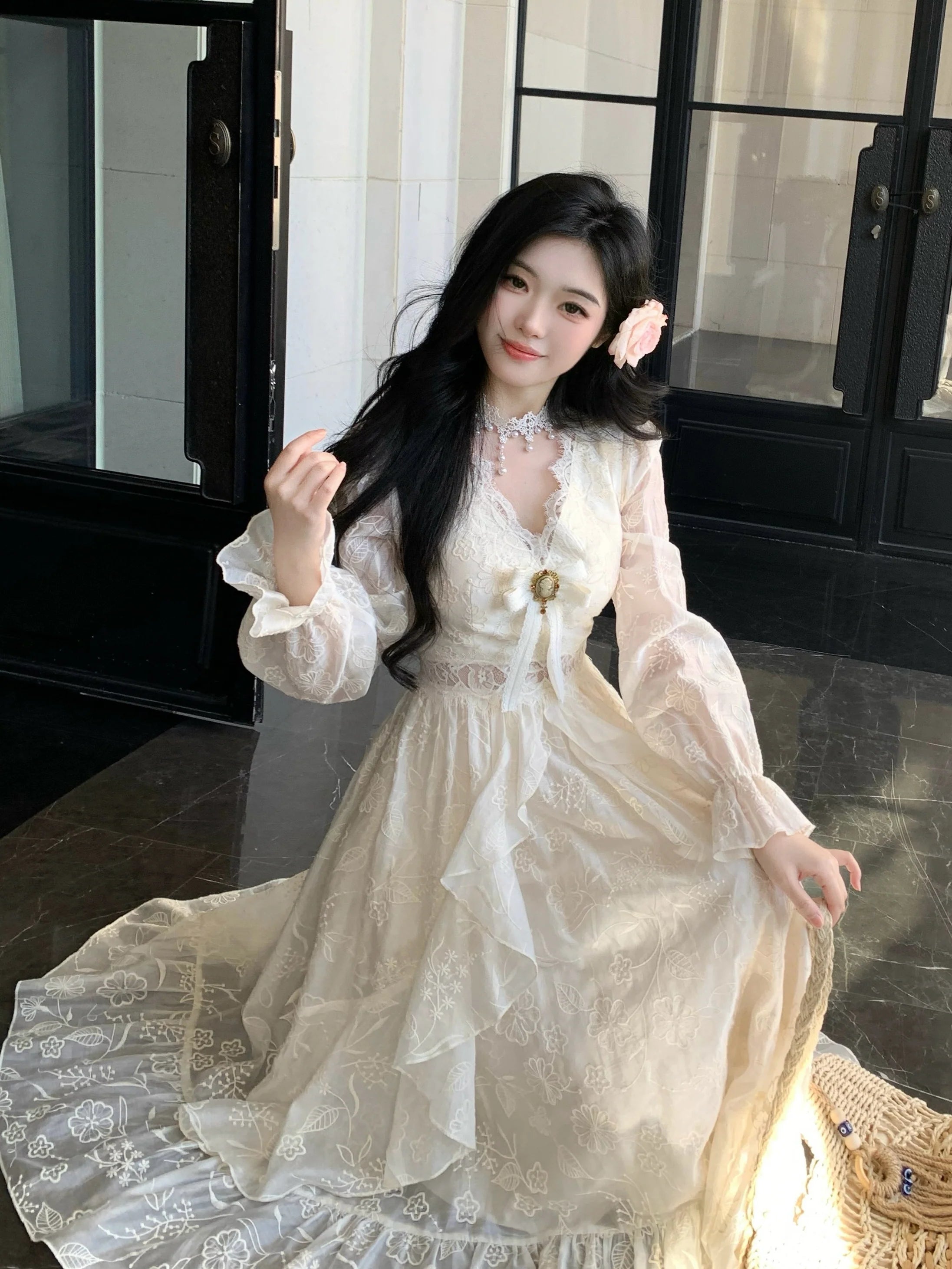 Enchanted Princess Lace Gown