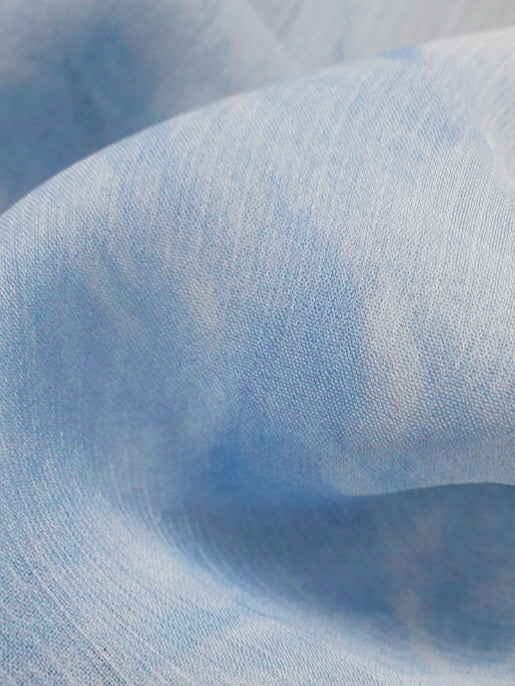 Whimsical Light Blue Ruffled Fairytale Dress