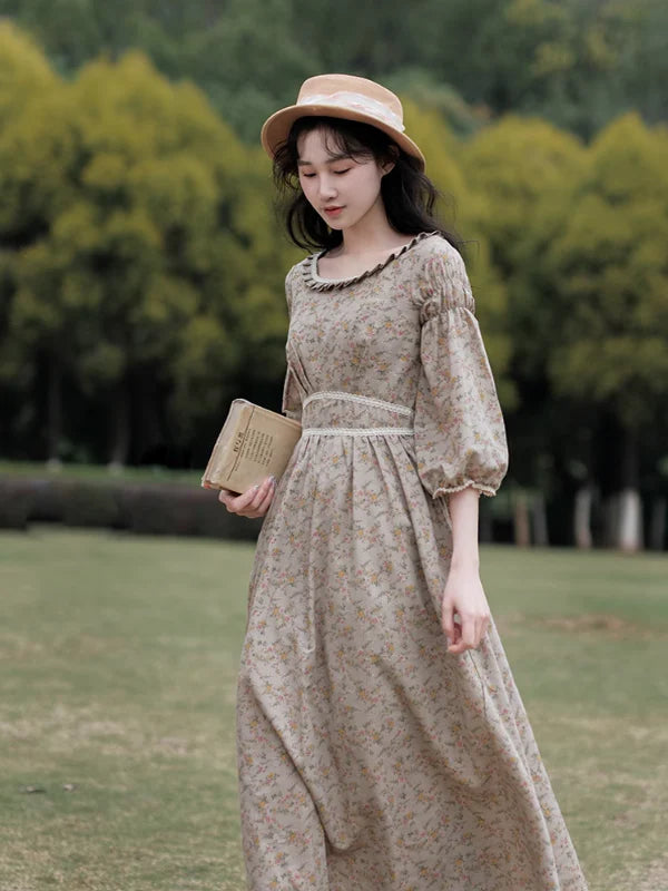 Dreamy Garden Floral Lace Dress