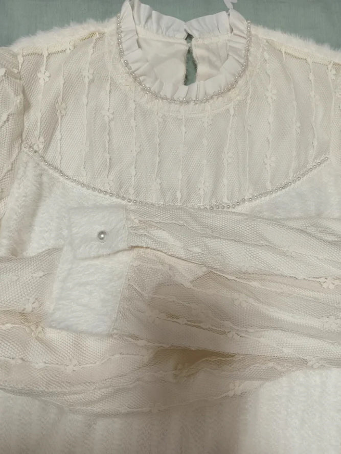 Sheer Elegance Lace Blouse