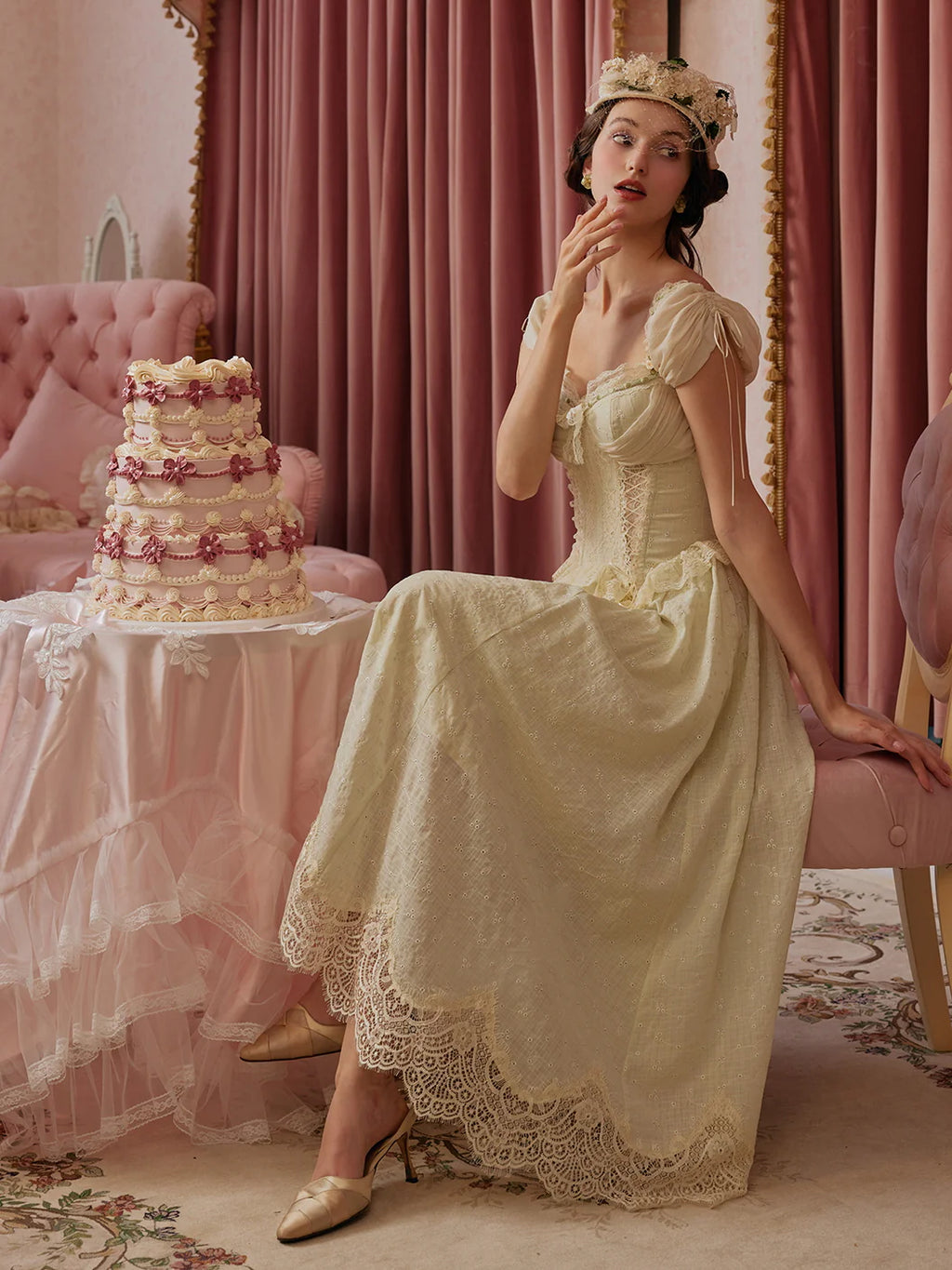 Emma's Graceful Garden Dress