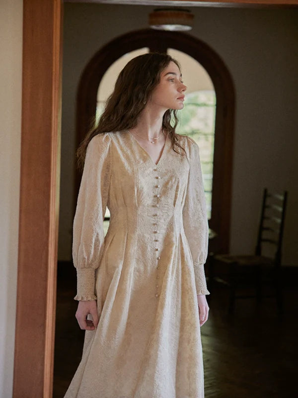 Vintage Blossom Radiance Dress