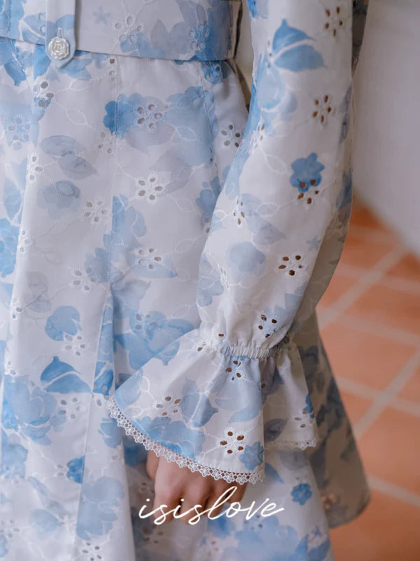 Blue Wildflower Serenity Dress