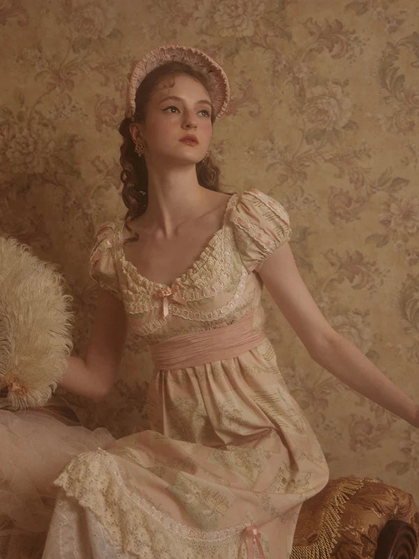 Blush Storybook Lace Dress