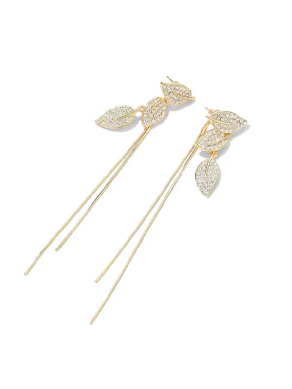 Forest Leaf Surgical Earrings