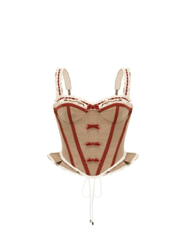 Cottage Charm Ribbons and Lace Corset