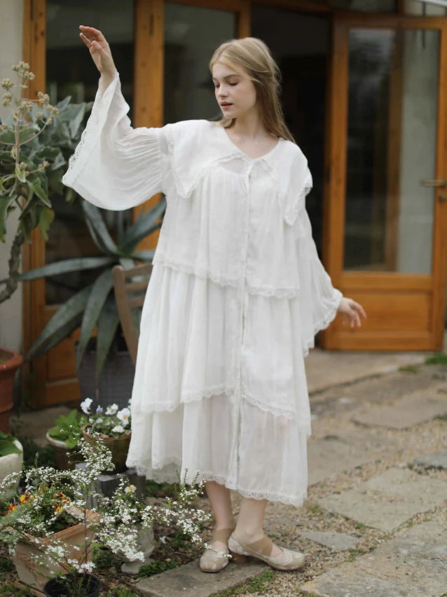 Linen Cloudlight Cottage Dress