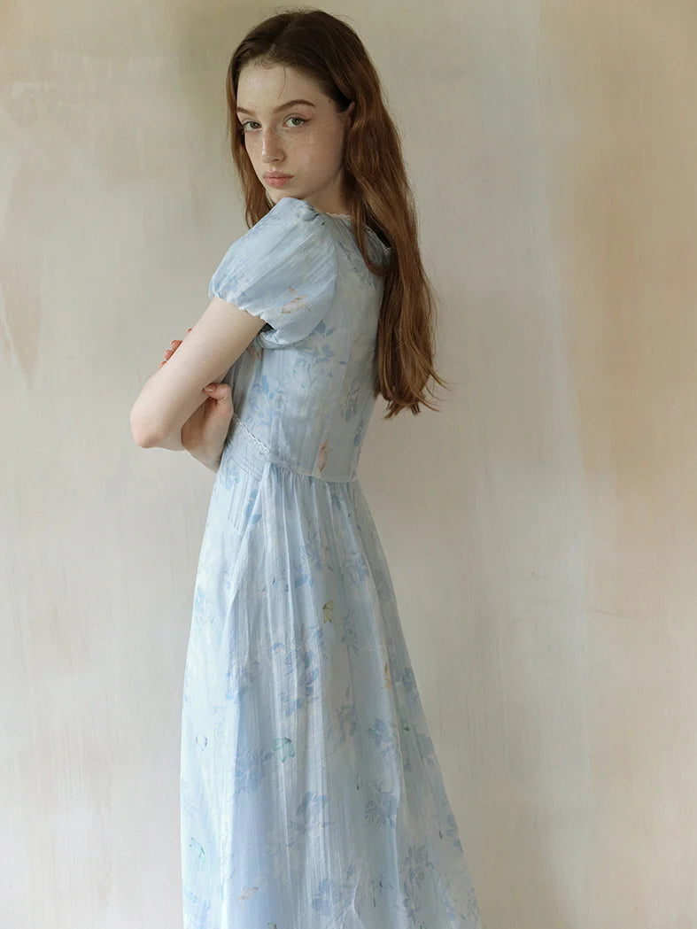 Blue Forest Whisper Dress