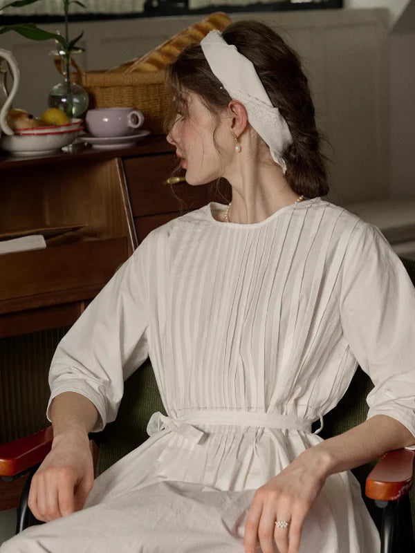 Spring Delight Monochrome Dress