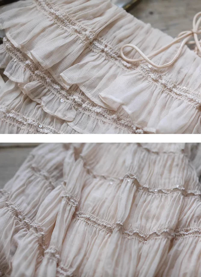 Victorian Grace Light Pink Dress