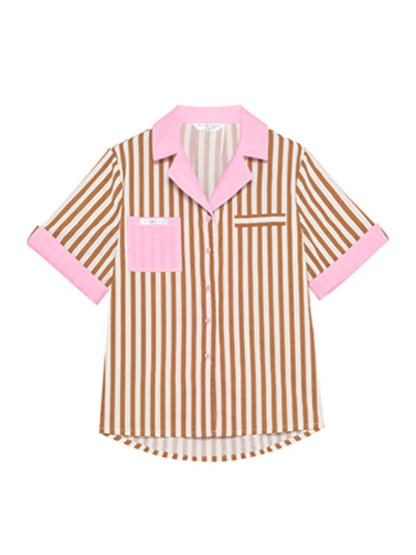 Sweet Stripes Cotton Pajama Loungewear