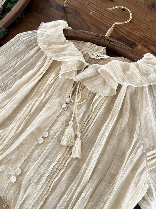 Lily's Cottage Charm Green Blouse