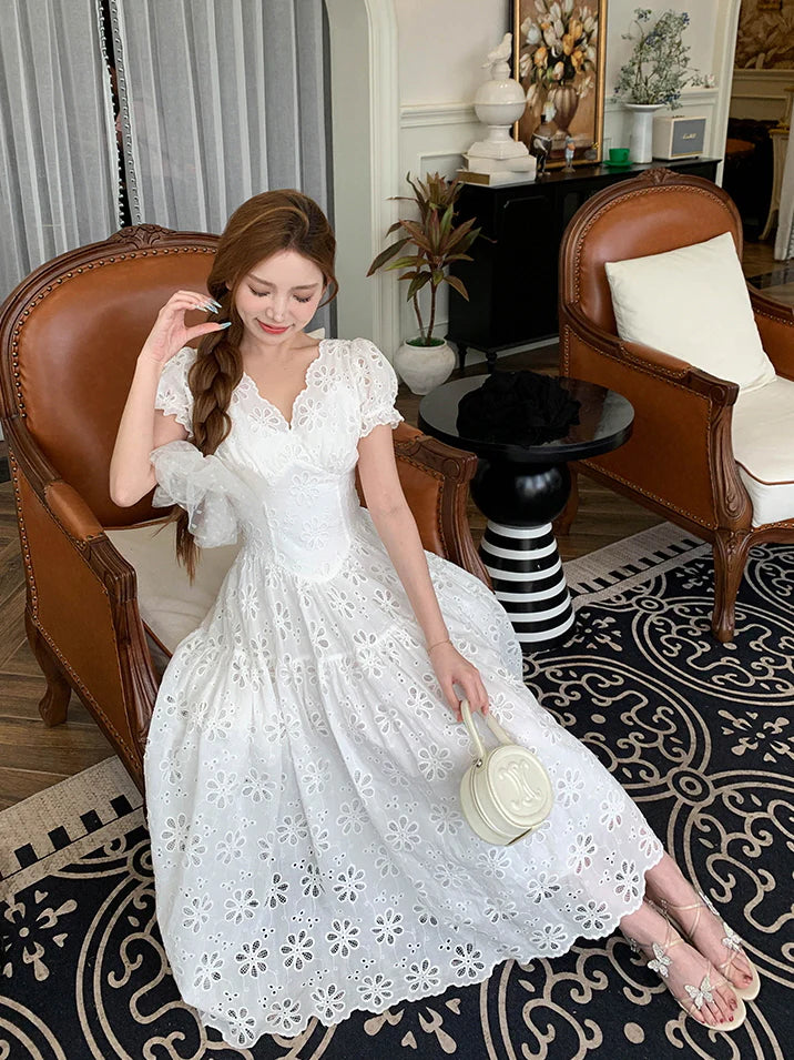 Lily's Pink Garden Dress