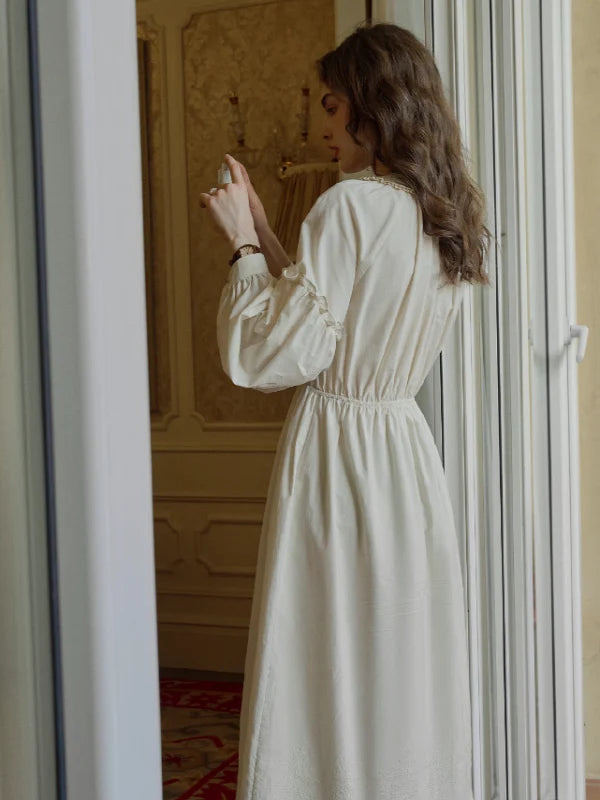 Cottage Charm Ivory Dress