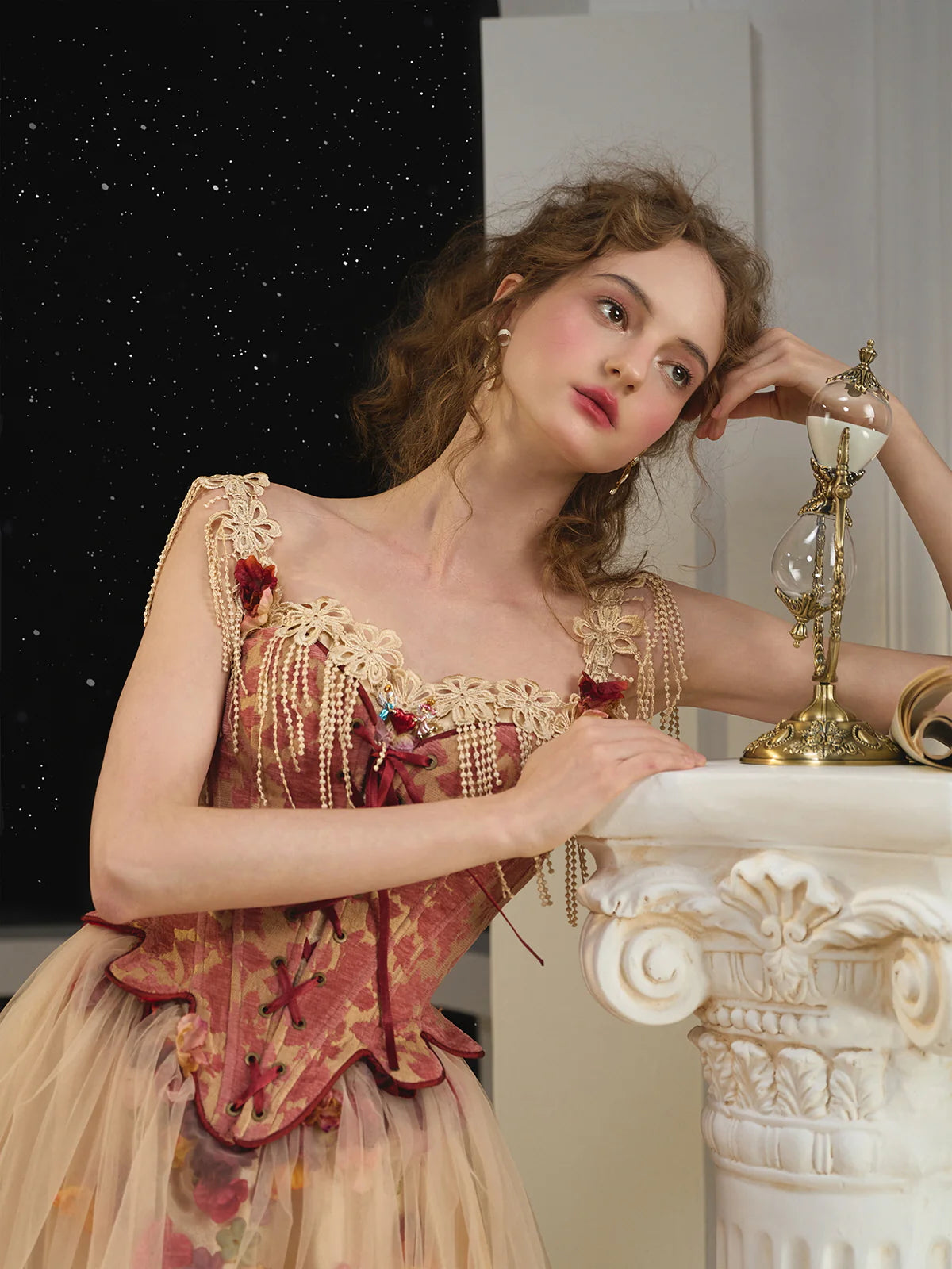 Romantic Bloom Fairy Corset Dress