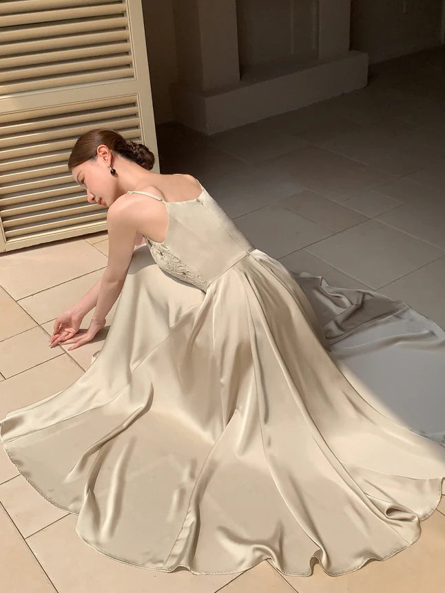 Embroidered Blossom Bodice Dress