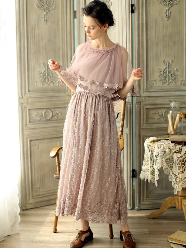 Serene Pink Elegance Dress